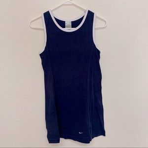Nike Girl’s Tennis Dress Size Large 14 Navy White